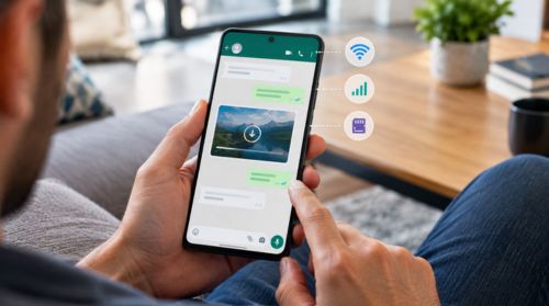 WhatsApp Não Baixa Fotos e Vídeos